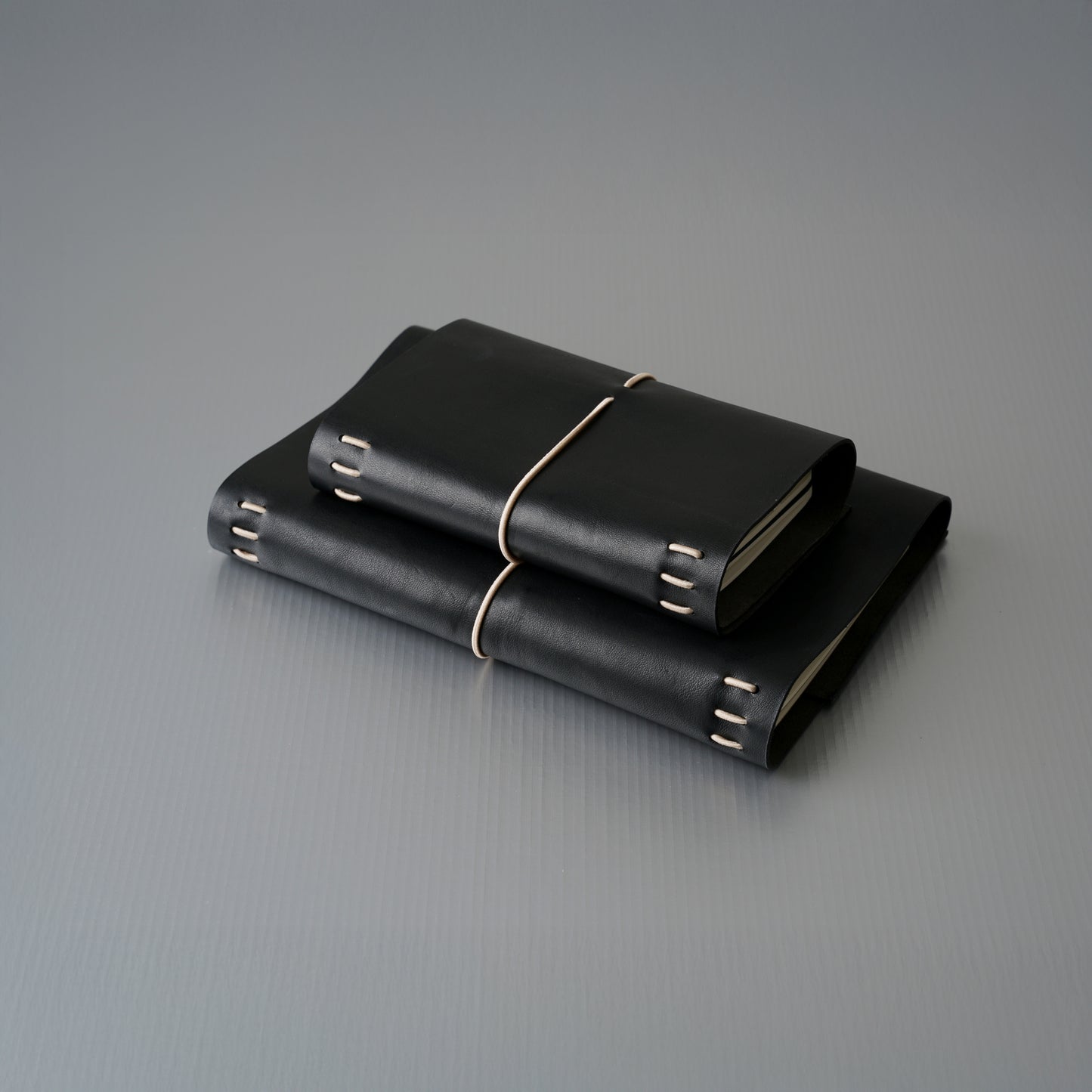 COVEN Leather Travel Journal in Black