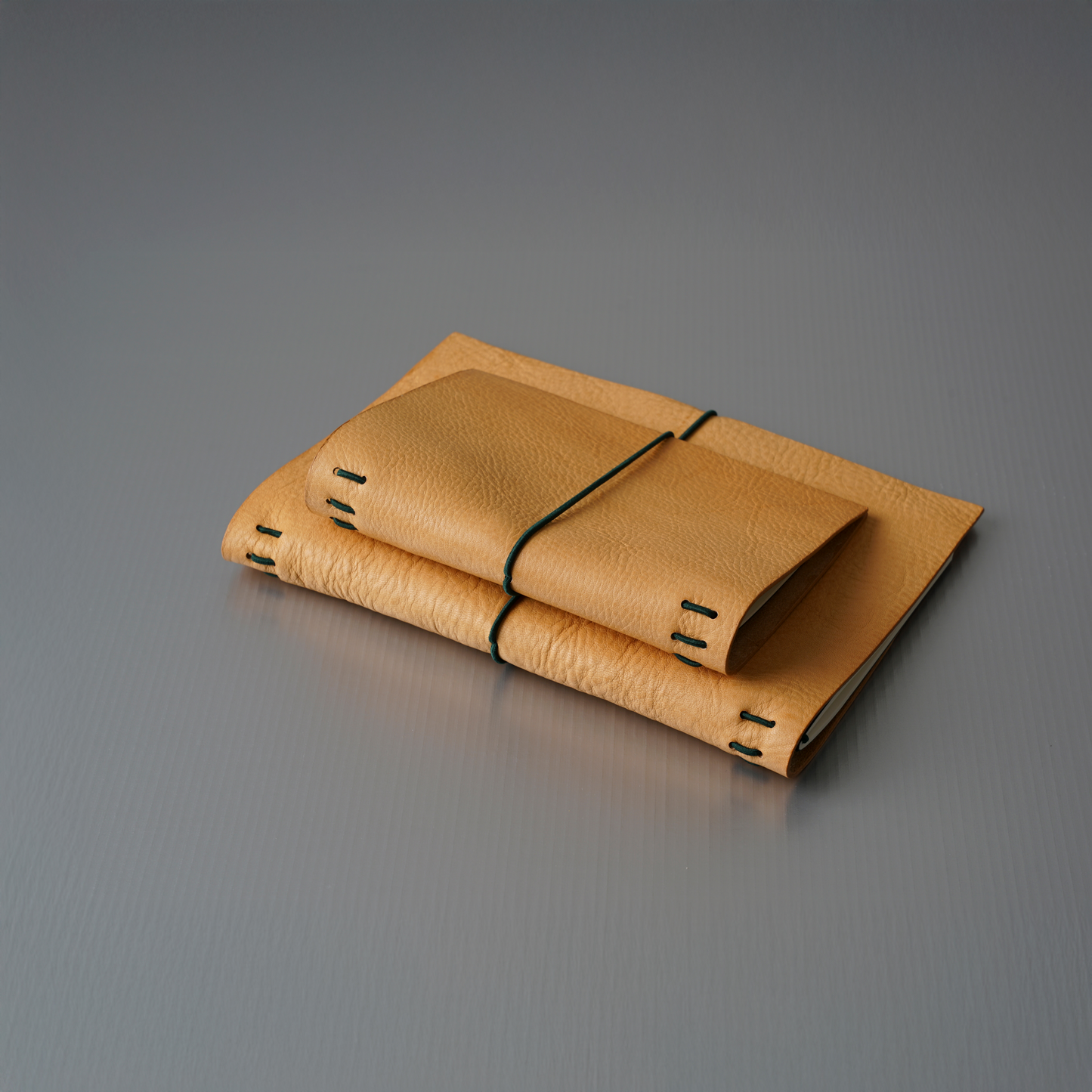 NOMAD Leather Travel Journal in Cognac