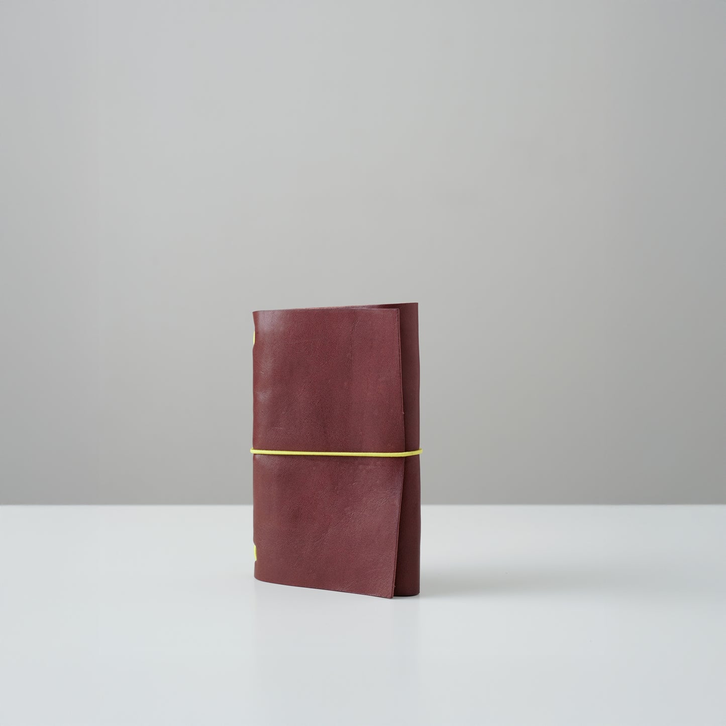 COVEN Leather Travel Journal in Burgundy Brown