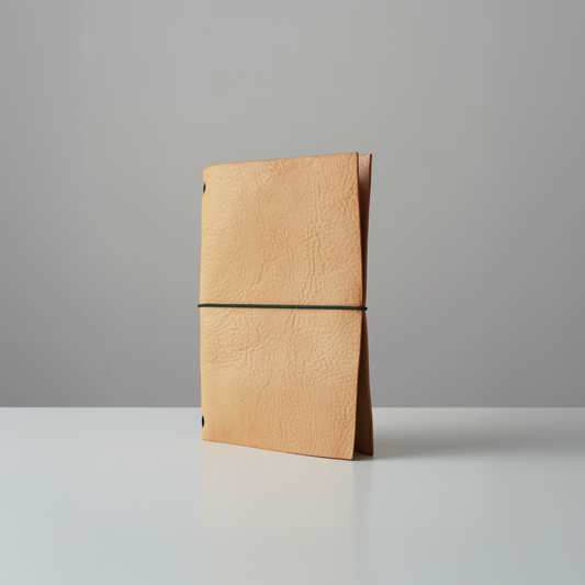 NOMAD Leather Travel Journal in Cognac