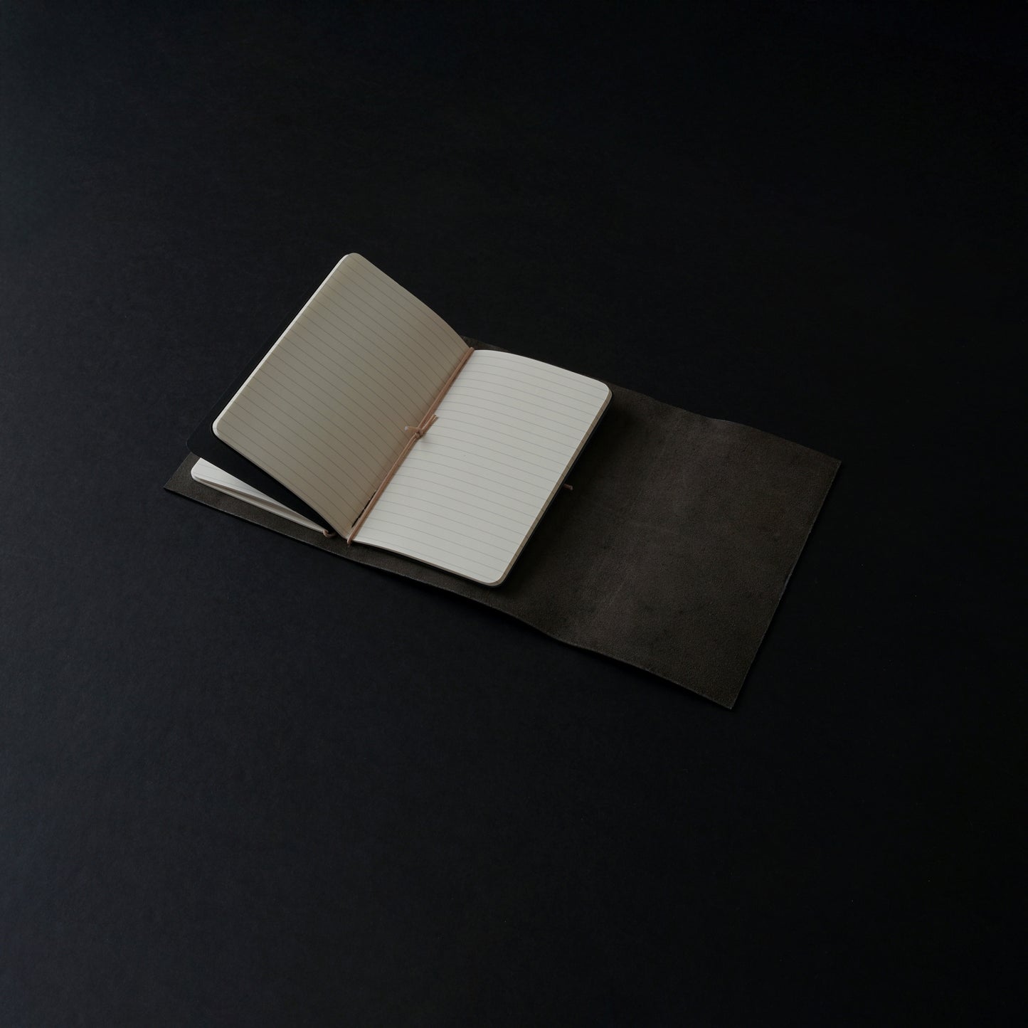 COVEN Leather Travel Journal in Black