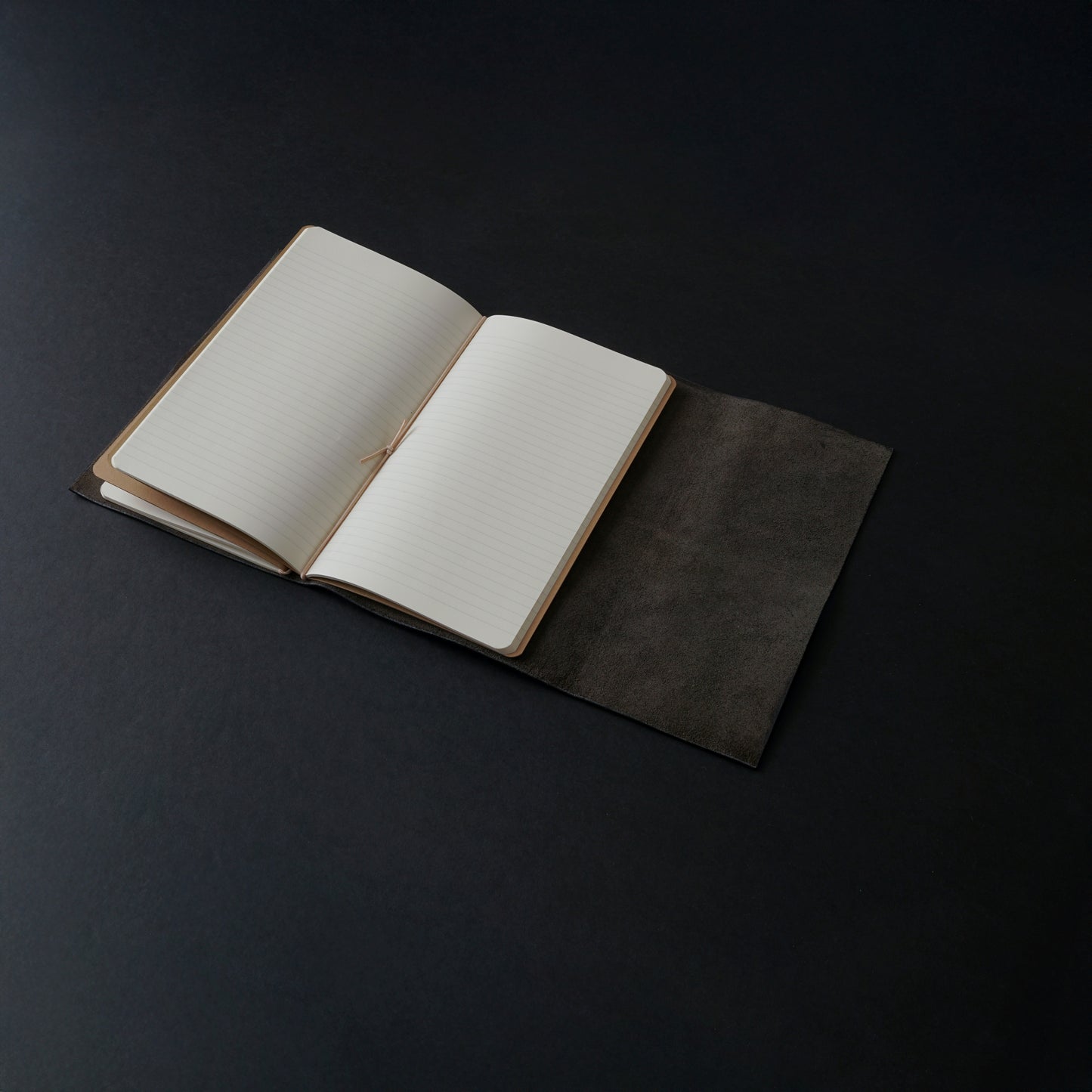 COVEN Leather Travel Journal in Black