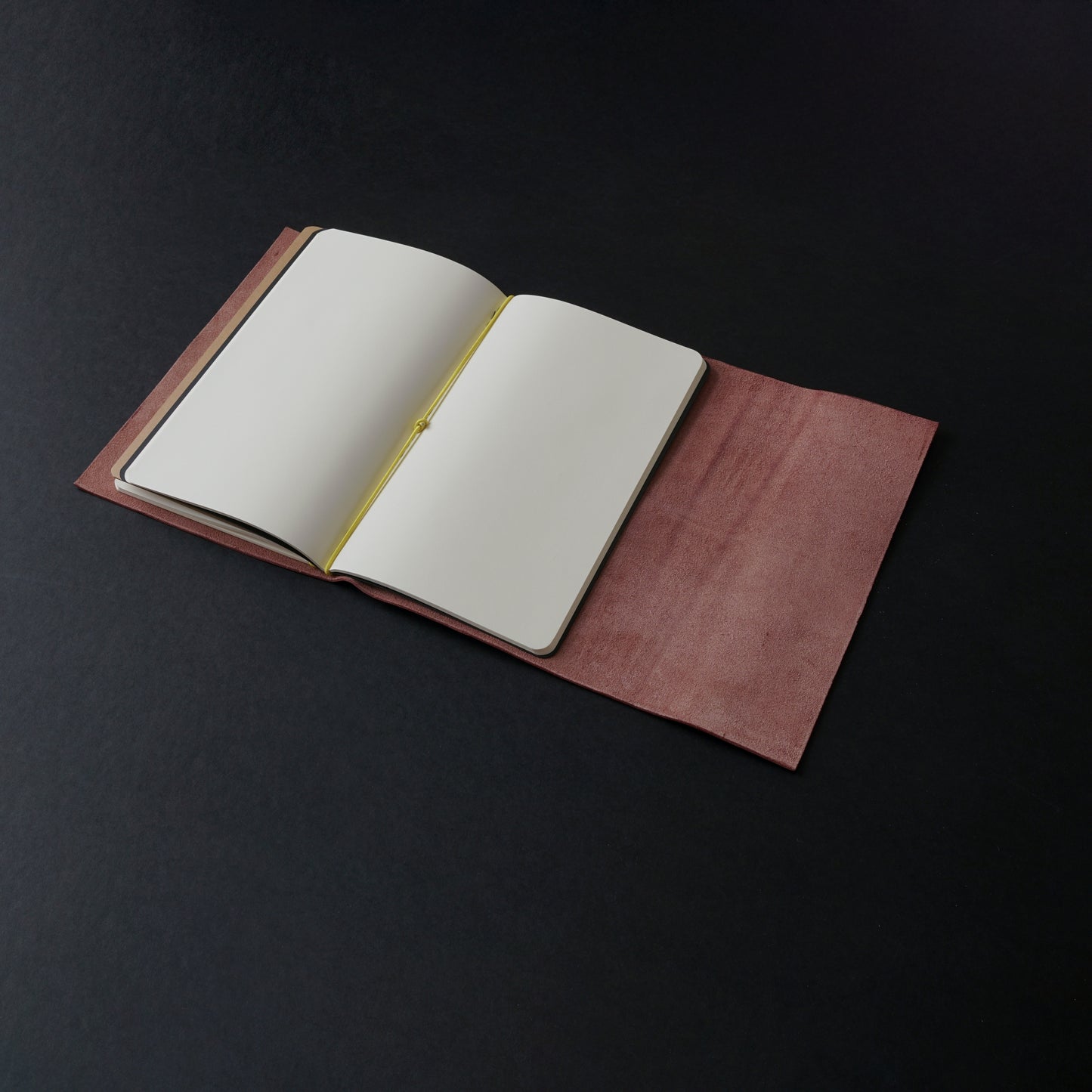 COVEN Leather Travel Journal in Burgundy Brown